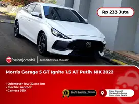 [ LOW KM ] MG Morris Garage 5 GT 5GT Ignite 1.5 AT Putih 2022/2023