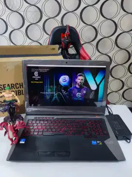 Asus ROG G752 Core i7 RAM 40GB SSD+HDD VGA Nvidia GTX Siap Editing