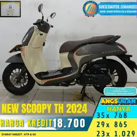 NEW SCOOPY MURAH BERGARANSI CASH/KREDIT/TUKER TAMBAH BISA DI BANTU