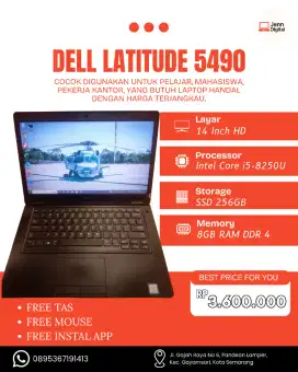 Laptop Dell Latitude 5490