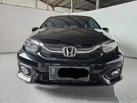 KM 34 RIBUAN Honda Brio Satya E At 2021 Hitam Plat Genap Terawat