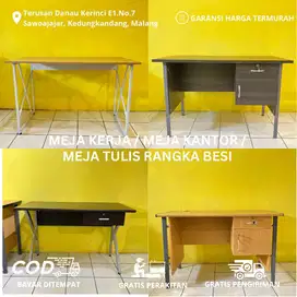 Meja Kerja Meja Tulis Meja Kantor Rangka Besi