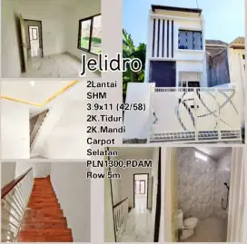 Dijual rumah baru gress jelidro melati