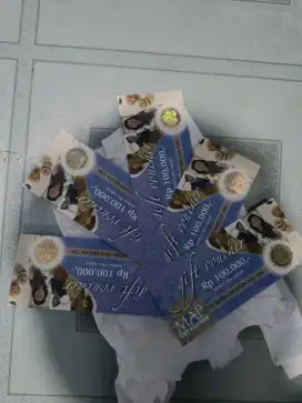 Vocher MAP pecahan 100ribu (5Lembar)