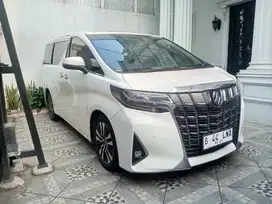Toyota Alphard G ATPM 2018 White putih Alphard 2019 Alphard 2017 g bu
