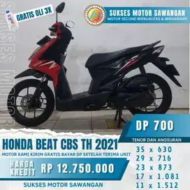Terima tuker tambah dengan motor lama anda guys BEAT CBS TH 2021