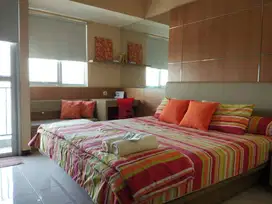 ready apartemen maple park,studio fully furnished siap huni,tower A