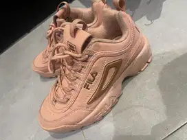 sepatu fila disruptor II rose