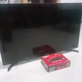 Samsung led tv 32 inch  plus stb