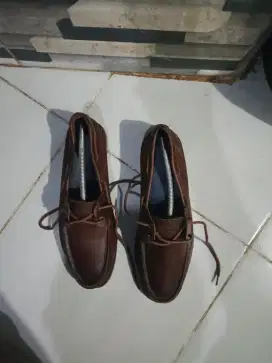 SEPATU CASUAL SPARRY LEATHER SIZE 45