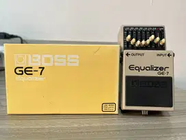BOSS GE-7 GRAPHIC EQUALIZER EFEK GITAR