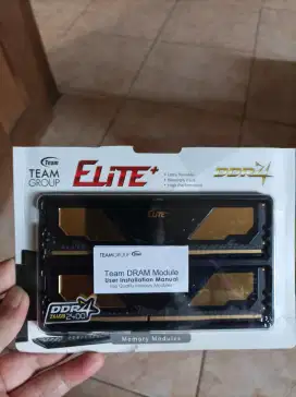 Dijual RAM Team Elit Plus 8Gb (2x4) ddr4 2400