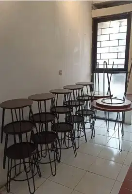 Meja & Kursi Bekas Cafe/CoffeeShop