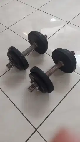 KETTLER RUBBERIZED Dumbell set 10 kg/original
