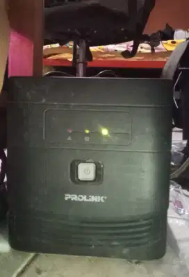 UPS Prolink 1200va normal, baterai baru bergaransi 3 bulan