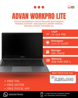 Laptop Advan WorkPro Lite