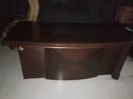 Meja Direktur Mewah Kayu Solid