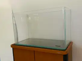 aquarium kaca bending melengkung nisso bahari Optic Clear glass 6 mm