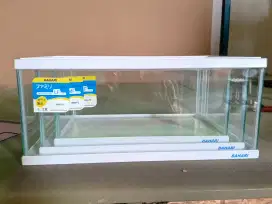 Aquarium kaca nisso bahari SF MF LF buat reptil