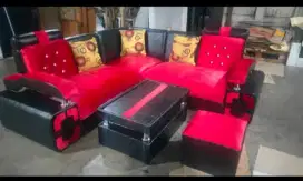 Sofa sudut minimalis bonus puk 1