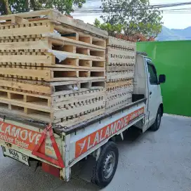 Pallet ukuran 110 x 110 sama 120 x 120 sekali pakai
