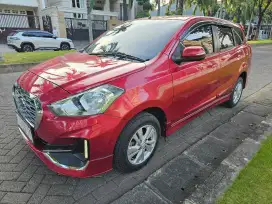 Datsun go+ panca 2019 3 baris km65rb go manual 1.2 istimewa L surabaya