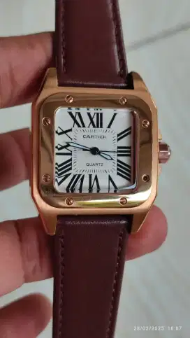 Jam cartier de santos 100 quartz