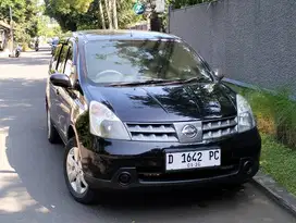 nissan grand livina SV mt manual 2009 hitam mulus bandung