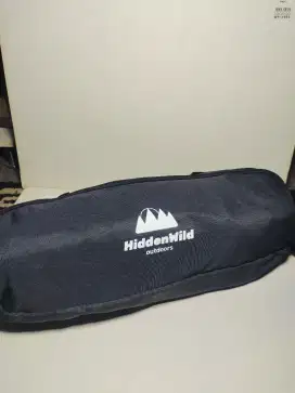 Kursi Camping HiddenWild Outdoors Black