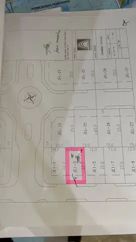 Dijual Tanah Kavling Siap Bangun Grand Pakuwon Cluster Favorit