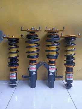 Yellow speed coilover Toyota 86/Subaru BRZ