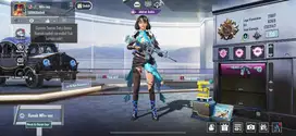AKUN PUBG M4 GLACIER LV 5