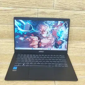 Laptop 2nd MSI Modern 14 C12MO Core i3-1215U Ram 8GB SSD 512GB VIPS