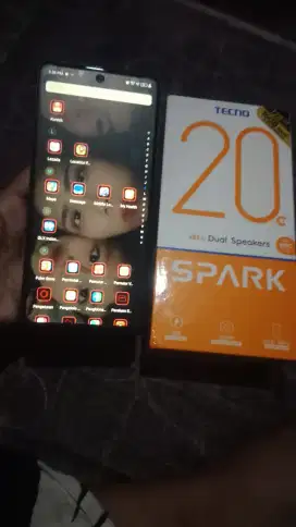 HP TECNO SPARK 20C ram 8+8/128 GB