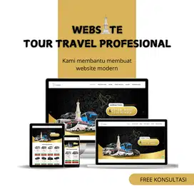 Pembuatan Website Travel Profesional Terpercaya dan Profesional