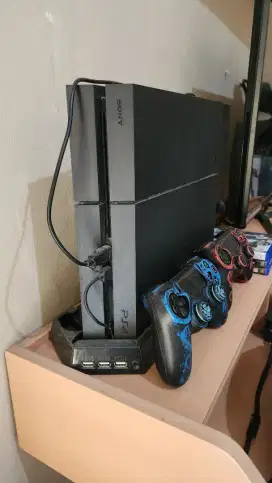 PS4 Fat 500GB Ori Bekas Fan Cooling dan Vertical Stand PS 4