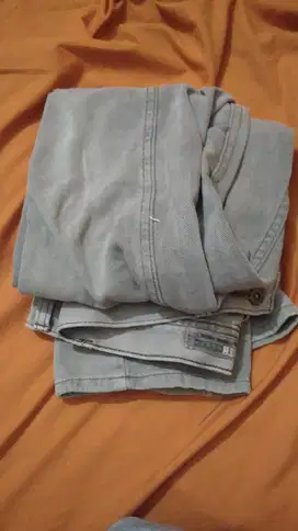 jeans csi cloth coklat size 32