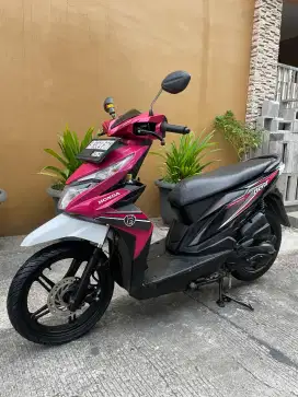 Honda Beat ECO PGM FI CBS Magenta 110cc Thn.2018