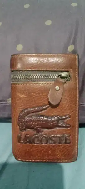 Dompet kulit Lacoste