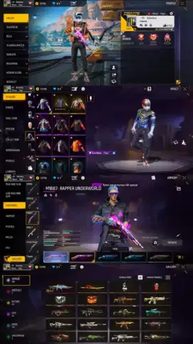 Jual akun free fire