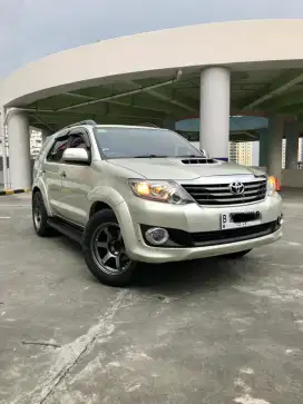 Toyota Fortuner 2.5 G VNT Diesel AT Th 2013 Silver Full Modif!!