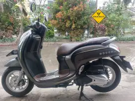 (DP 300)‼️ Plat B TangSel Scoopy Stylish Keyless Cokelat 2022