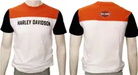 Kaos write logo harley davidson premium