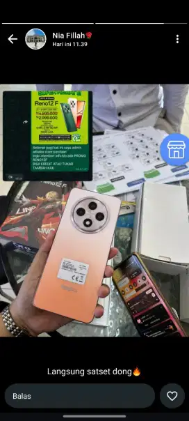 OPPO RENO 12F DISKON BANYAK