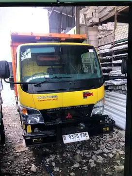 dump truk mitshubishi canter super hdx 6.6 tahun 2018