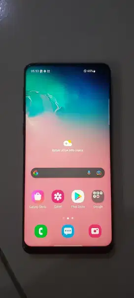 Samsung s10 plus batangan apa adanya