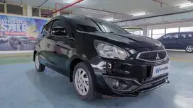 TDP Rendah Mitsubishi Mirage 1.2 Exceed Bensin-AT 2017 Merah CAGDD