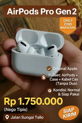 AIRPODS PRO GEN 2 ORIGINAL APPLE
