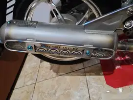 Knalpot arm exhaust V2 kondoman