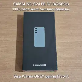 Samsung S24 FE 5G 8/256GB 100% segel baru garansi resmi samsung